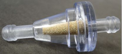 Picture of Fuel Filter, Small Cone with Copper Pellet Sinter - 1/4" (6mm) ID - Card of 21
