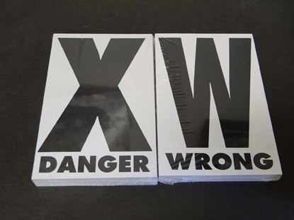 Picture of "X" & "W" Trail Marking Cards