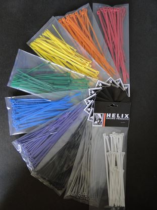 Picture of 100Pk 4" Red Cable Ties