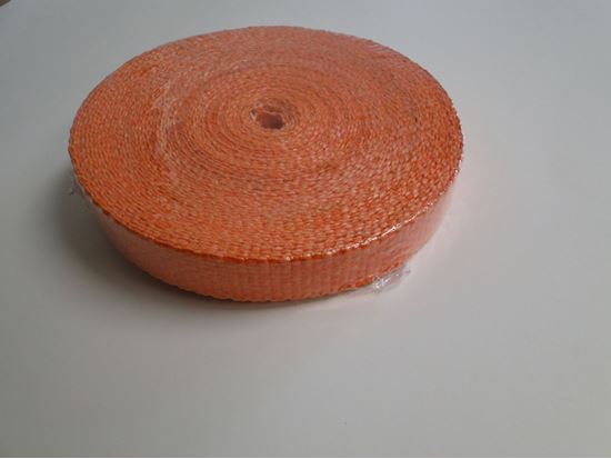 Picture of 1"X50' Orange Exhaust Wrap