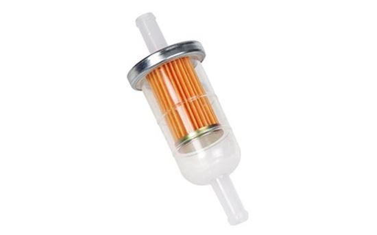 Picture of Fuel Filter - Cylindrical Shape with Pleated Paper Screen, 1/4" (6 mm) ID