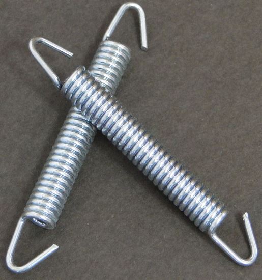 Picture of Zinc Plate Exhaust Springs 95MM