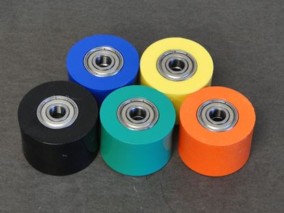 Picture of Chain Roller With Bearings Sm Blue