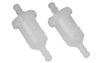 Picture of Fuel Filter - Round w/ Polyethylene Pellets - 1/4" (6 mm) ID