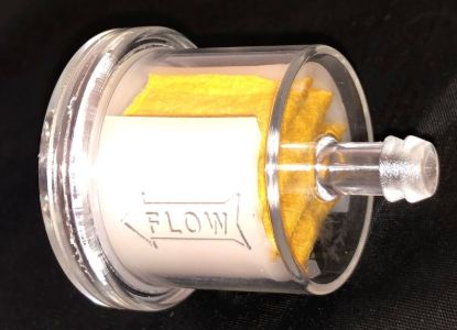 Picture of Fuel Filter - Large Drum w/ Pleated Paper Filter - 5/16" (8 mm) ID