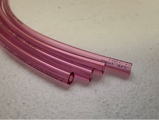 Picture of Mikuni Keihin Carburetor Vent Line 14" Trans Pink 4/PK