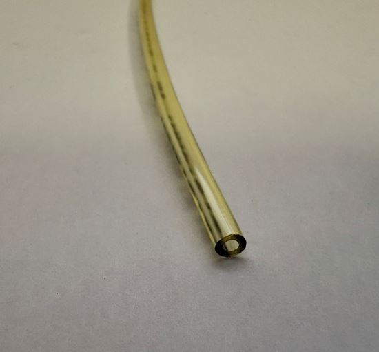 Picture of Tubing & Hose, Transparent Fuel Line - 5/64" (.080"/ 2.032mm) ID x 9/64" (.140"/3.56mm) OD x 10' Yellow